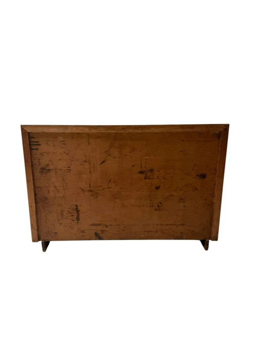 Art Deco Bookcase by Dutch Designer, Solid Oak & Macassar Ebony, 1930s